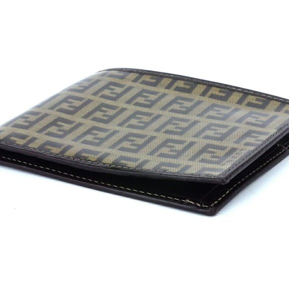 Authentic FENDI Bi -fold wallet USED - Picture 2 of 9